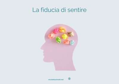 La fiducia di sentire
