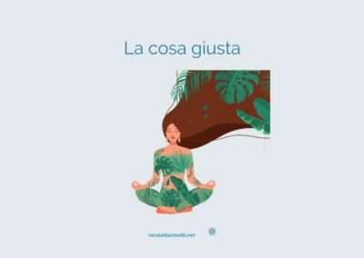 Qual è la cosa giusta da fare?