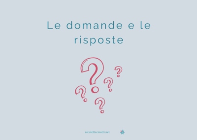 La bellezza delle domande e il luogo delle risposte