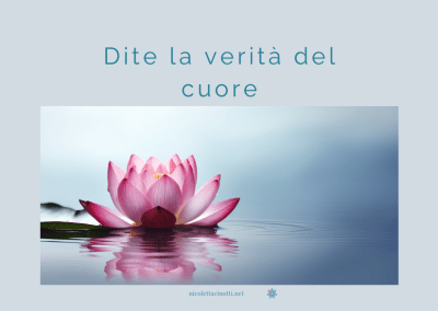 Dite la verità del cuore