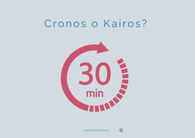 Cronos o Kairos?