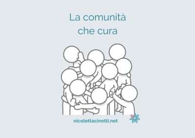 La comunità che cura