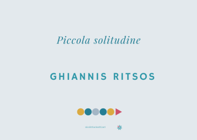 Piccola solitudine