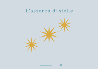 L’assenza di stelle