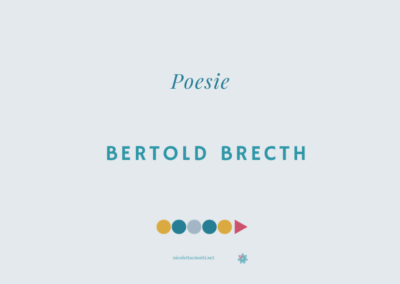Poesie di Bertold Brecht