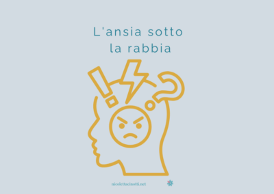 L’ansia sotto la rabbia