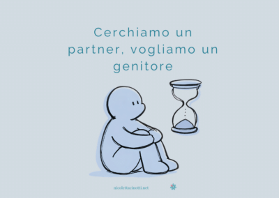 Cerchiamo un partner, vogliamo un genitore